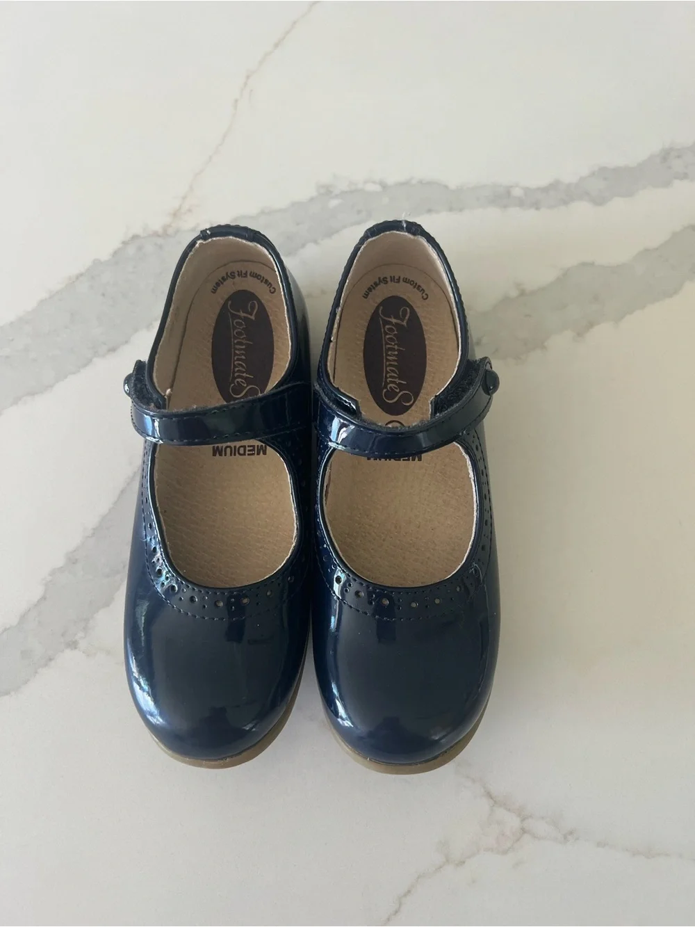 FootMates shiny patent